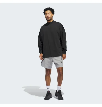 Лонгслив унисекс Adidas Basketball Long Sleeve Tee Black IZ4910