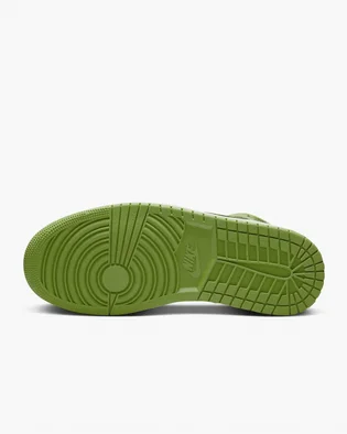 Кроссовки женские Nike Air Jordan 1 Mid Green Bq6472-031
