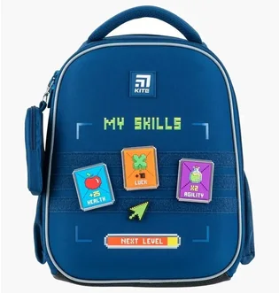 Рюкзак детский Kite Next Level Blue SET_K24-555S-8