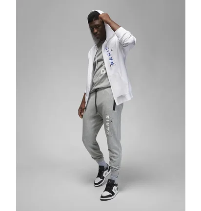 Толстовка мужская Air Jordan Paris Saint-Germain Hoodie White Dn6150-100