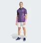 Поло мужское Adidas Tennis Pro Seamless Aeroready Freelift Polo Violet IM8894
