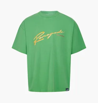 Футболка жіноча Martine Rose Logo Print Green 212758UTS000001-MR055