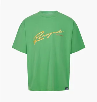 Футболка женская Martine Rose Logo Print Green 212758UTS000001-MR055