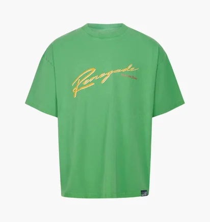 Футболка женская Martine Rose Logo Print Green 212758UTS000001-MR055