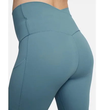 Шорти жіночі Nike Zenvy 21 Cm Turquoise DV9433-440