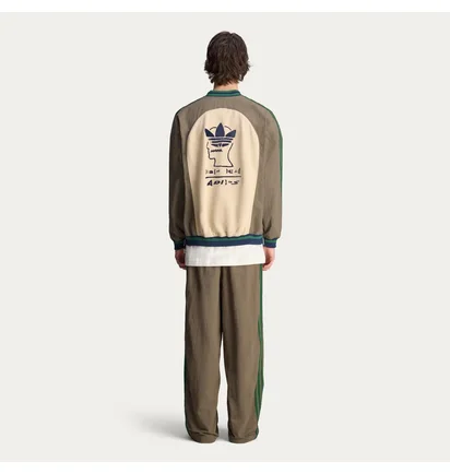 Свитшот мужской Adidas X Brain Dead Beige/Grey JN7153