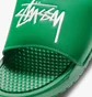 Тапочки мужские Nike Slide Stussy Green Dc5239-300