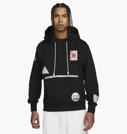 Худи мужское Nike Dri-Fit Basketball Premium Black Dh7469-010