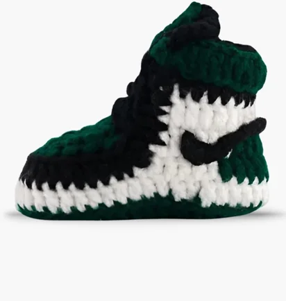 Пінетки дитячі Baby Sneakers Crochet Green AJ156