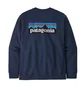 Свитшот мужской Patagonia P-6 Logo Uprisal Crew Sweatshirt New Blue NENA39657