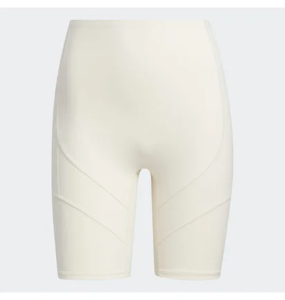 Шорти жіночі Adidas Yoga 4 Elements Studio Pocket Bike Short White Hd4483