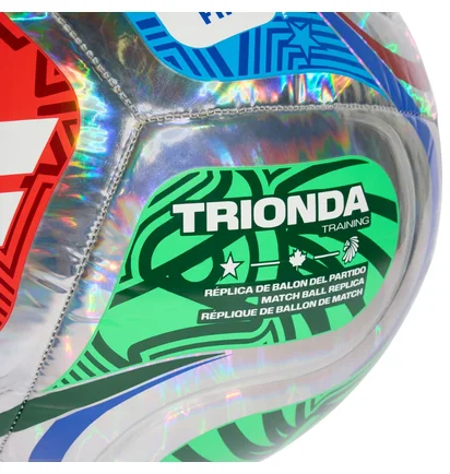Футбольний м'яч Adidas Wc2026 Trionda Trn Foil Metallic/Multi JD8046