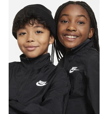 Спортивный костюм детский Nike K Nsw Tracksuit Wvn Qz Hbr Black FD3058-010