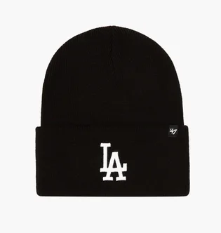 Шапка унисекс 47 Brand MLB LOS ANGELES DODGERS Black B-HYMKR12ACE-BKA