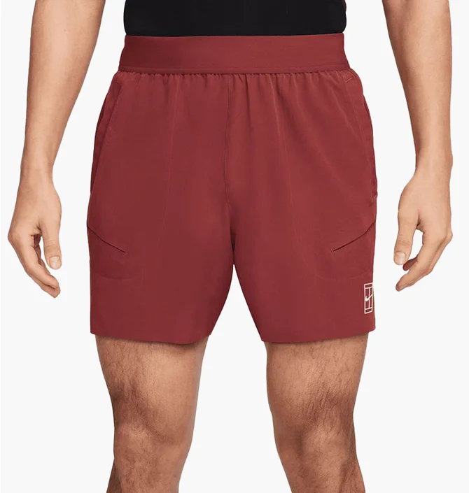 Шорты мужские Nike Court Advantage MenS Dri- F I T 6 Tennis Shorts Bordo FZ6913-661