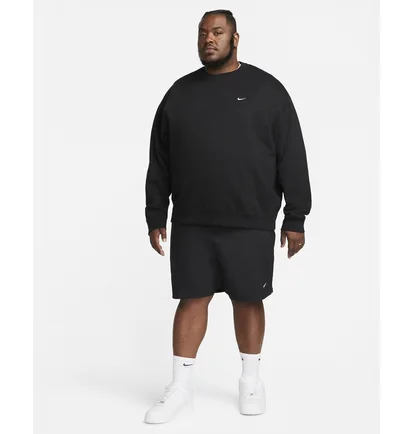 Свитшот мужской Nike Solo Swoosh Black Dx1361-010