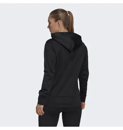 Худи женское Adidas Aeroready Big Logo Hoodie Black HD3906