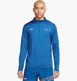 Кофта мужская Nike Element Flash Dri-Fit 1/2-Zip Running Top Blue FB8556-476