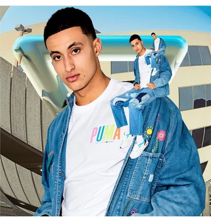 Футболка чоловіча Puma Sportswear By Graphic Tee White 533623-02
