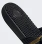 Тапочки унисекс Adidas Adissage Slides Black/Yellow Eg6517