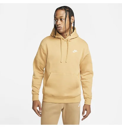 Худі чоловіче Nike Sportswear Club Fleece Yellow Bv2654-722