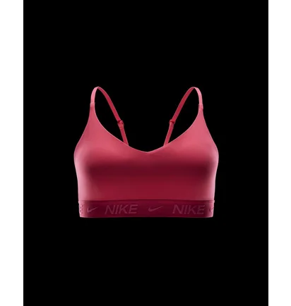 Топ женский Nike Indy Light Support Padded Adjustable Sports Bra Pink FD1062-629
