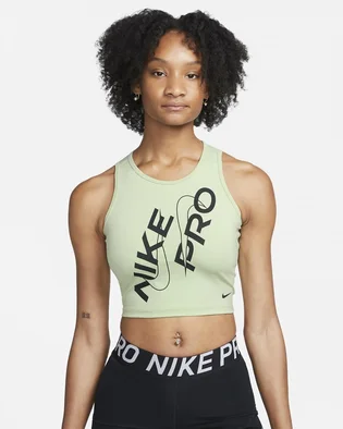 Топ женский Nike Pro Dri-Fit Green FB5261-343