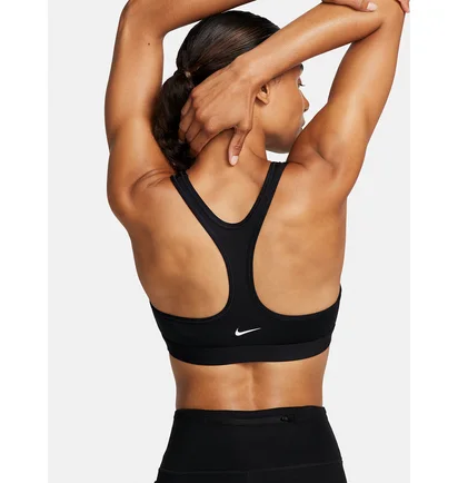 Топ женский Nike Wswsh Ls Hbr Bra Black FN2898-010