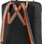 Рюкзак унисекс Fjallraven Kanken Rainbow Black 23620.550-907