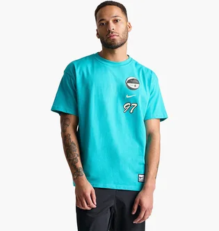 Футболка мужская Nike Basketball Heavyweight Script Max90 Graphic T-Shirt Light Blue FV8394-345