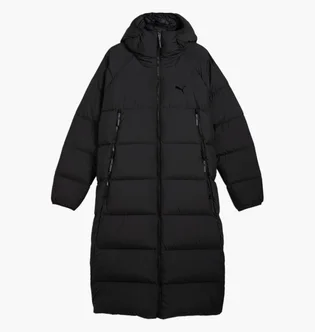 Пуховик мужской Puma Long Hooded Down Coat Black 626467-01