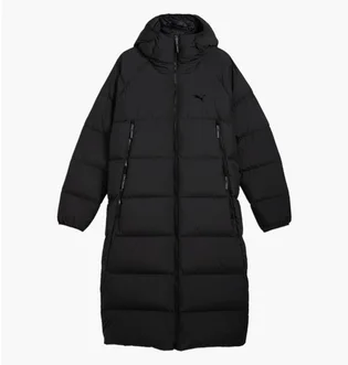 Пуховик чоловічий Puma Long Hooded Down Coat Black 626467-01
