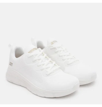 Кроссовки женские Skechers Bobs Sport B Flex Hi — Parallel Force White 117342-OFWT