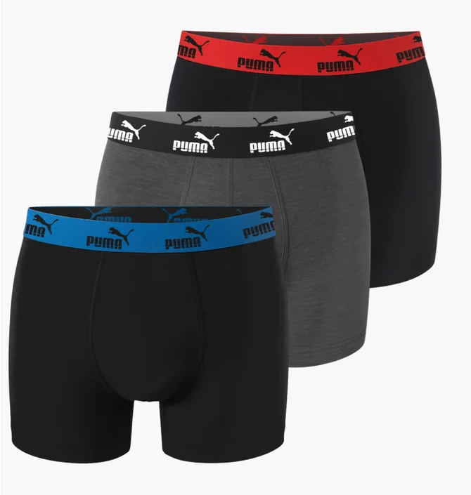 Трусы мужские Puma Everyday Coton Stretch (3 шт) Multi 100003547-008