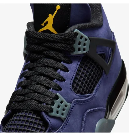 Кросівки чоловічі Air Jordan 4 Retro Lakers Violet FV5029-500