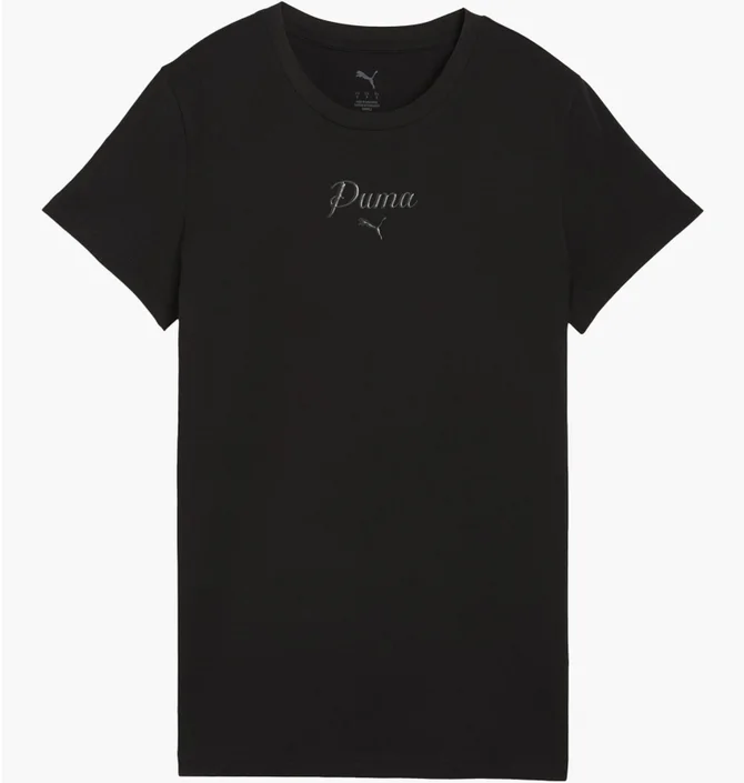 Футболка жіноча Puma Ess Script Black 691760-01