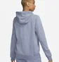 Толстовка жіноча Nike Essntl Flc Fz Hoodie Light Blue Dx2317-493
