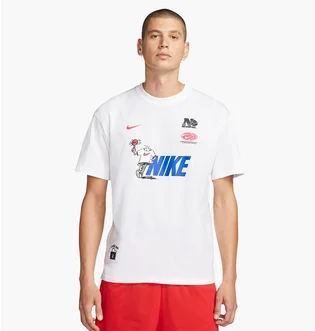 Футболка чоловіча Nike MenS Basketball T-Shirt White DO2246-100