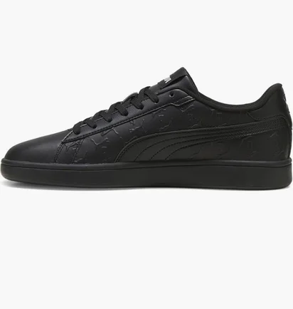 Кроссовки мужские Puma Smash 3.0 Superlogo Lace Up Sneakers Black 395090-01