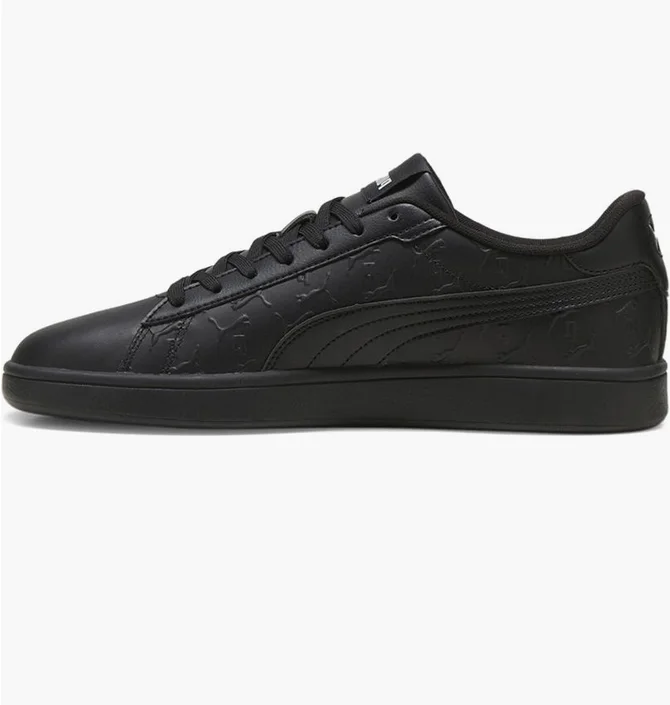 Кроссовки мужские Puma Smash 3.0 Superlogo Lace Up Sneakers Black 395090-01