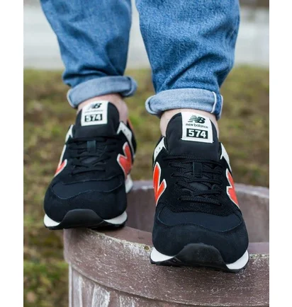 Кросівки чоловічі New Balance 574 Black ML574ML2