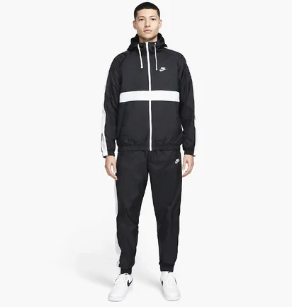 Спортивний костюм чоловічий Nike Club Wvn Hd Trk Suit Black Bv3025-013