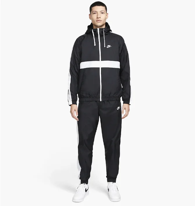 Спортивний костюм чоловічий Nike Club Wvn Hd Trk Suit Black Bv3025-013