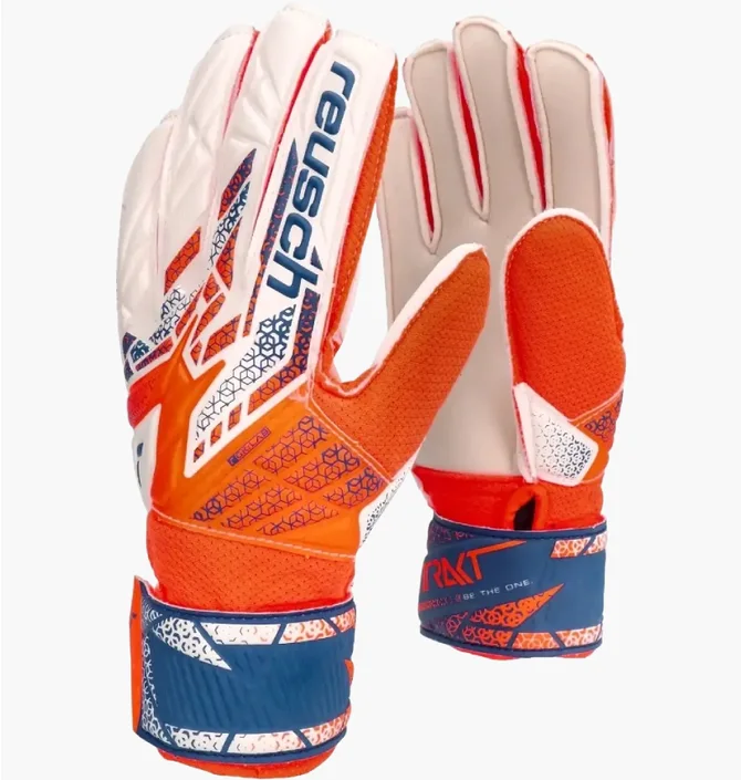 Рукавиці воротарські дитячі Reusch Attrakt Solid Junior Orange 5572516-2500