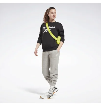 Світшот жіночий Reebok Identity Logo Fleece Crew Sweatshirt Black Gs9378
