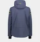 Куртка женская CMP Zip Hood Softshell Blue/Black 34W4647-U911