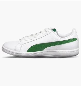 Кроссовки унисекс Puma Smash L White/Green 356722-25