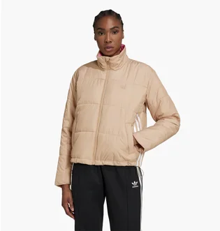 Пуховик жіночий Adidas Short Puffer Jacket Beige HM2614