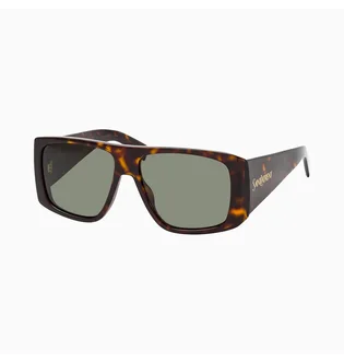 Солнцезащитные очки женские SAINT LAURENT Green/Brown SL-832-002-57