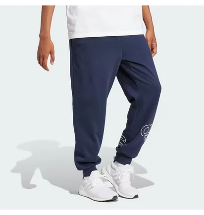 Штаны мужские Adidas Fleece Grafity Print Blue IS2012